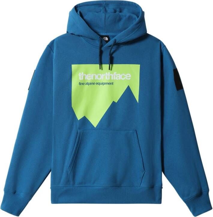 The North Face Berg zwaargewicht hoodie Blauw Heren