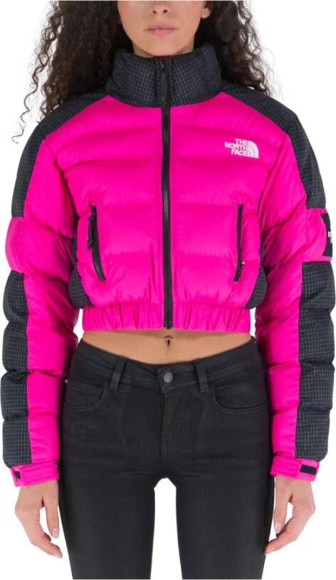 The North Face Bomber Jackets Roze Dames