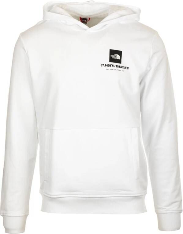 The North Face Hoodie White Heren