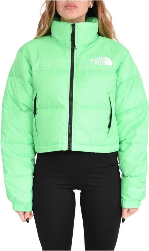 The North Face Down Jackets Groen Dames