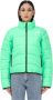 The North Face Chlorophyll Green High Neck Donsjack Green Dames - Thumbnail 3