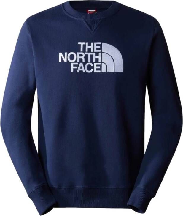 The North Face Geborstelde Binnenkant Sweatshirt Blue Heren