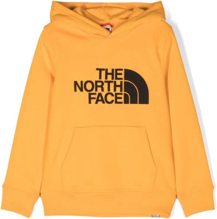 The North Face Gele trui met geborduurd logo Orange Heren