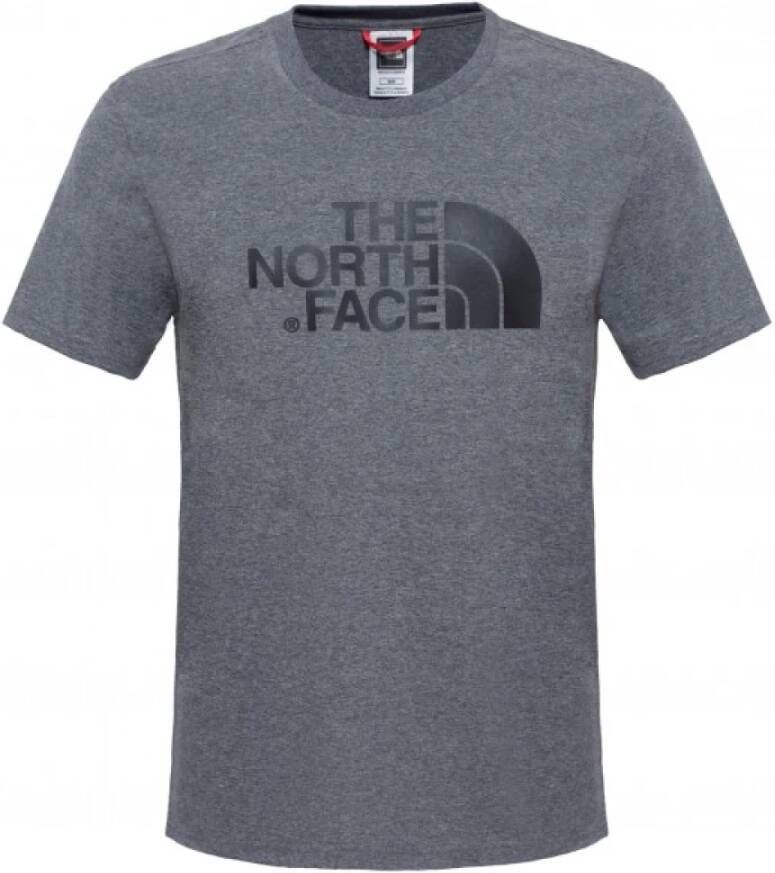 The North Face Grijze T-shirts en Polos Easy Tee Grijs Heren