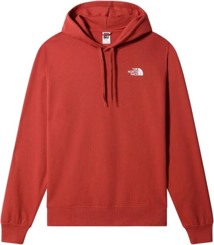 The North Face Hoodies Rood Heren