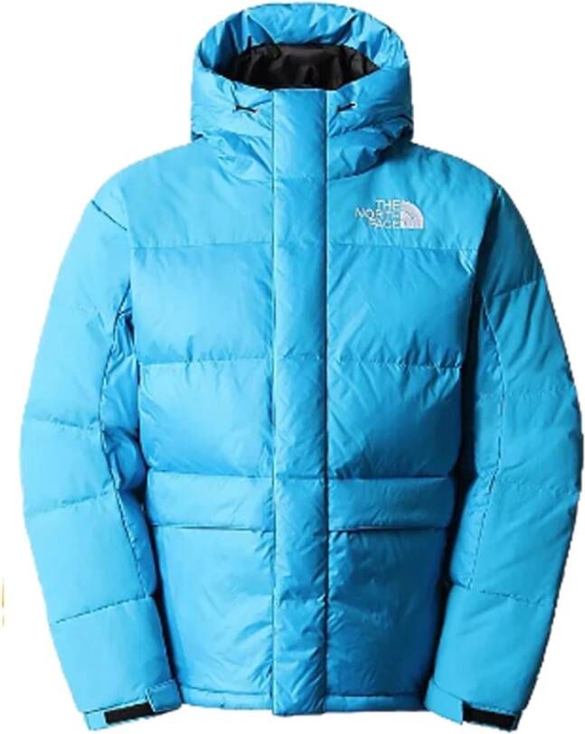 The North Face Blauwe Dons Parka Jas Blue Heren