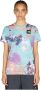 The North Face Katoenen Spetter T-Shirt Blauw Dames - Thumbnail 1