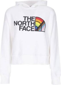The North Face lady pride pullover hoodie Wit Dames