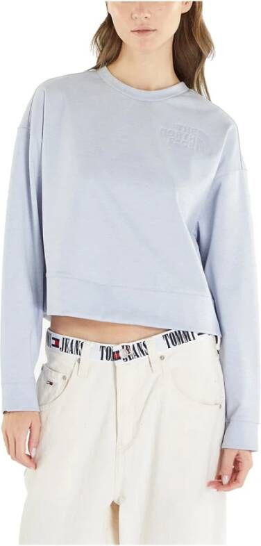 The North Face Cropped Crewneck Sweatshirt Spacer Air Purple Dames