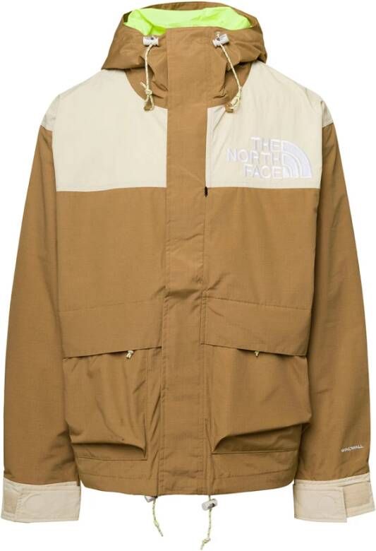 The North Face Waterbestendige Hoodie Jas Brown Heren