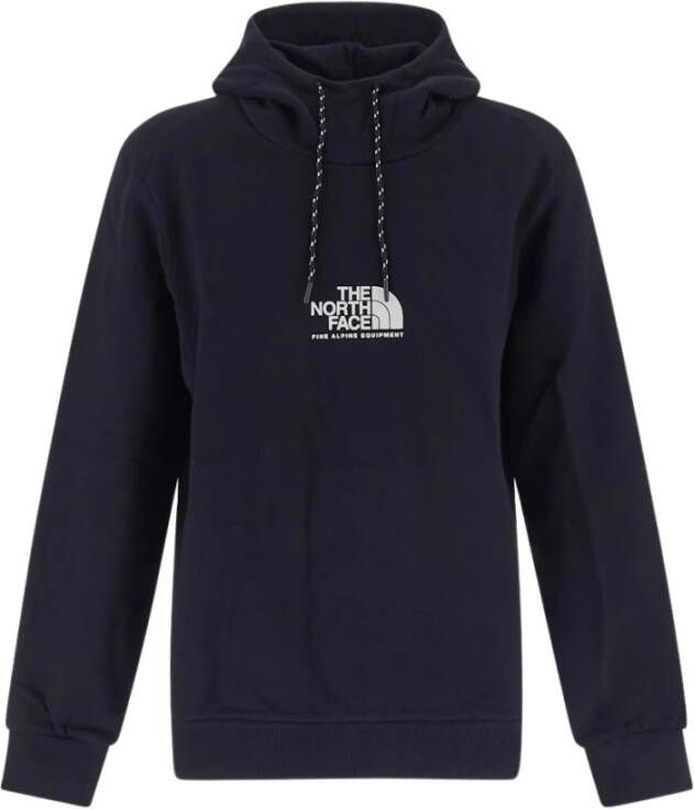 The North Face Logo print hoodie Zwart Heren