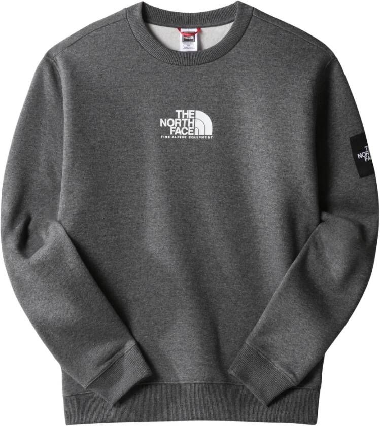 The North Face M Seizoensgebonden fijne bemanning Grijs Heren