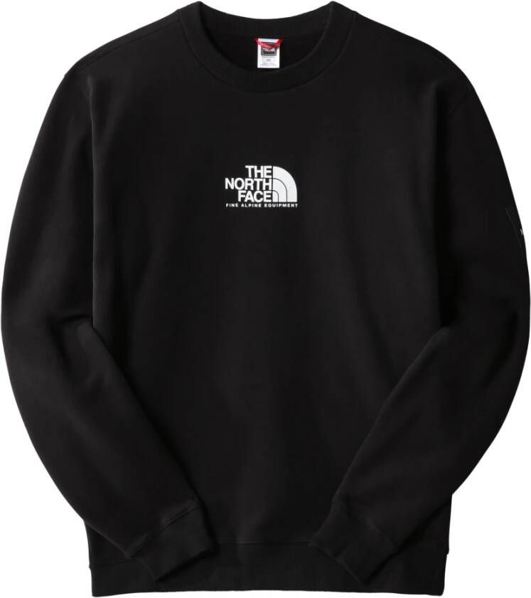 The North Face M Seizoensgebonden fijne bemanning Sweatshirt Zwart Heren