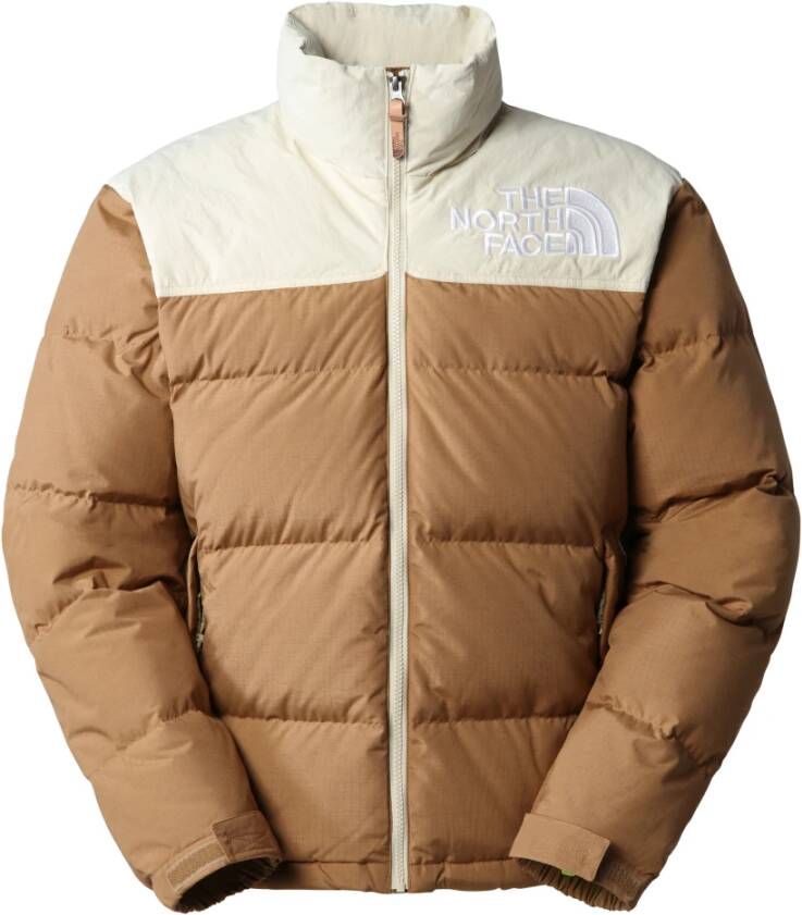 The North Face Men Clothing Jacket Brown Ss23 Bruin Heren