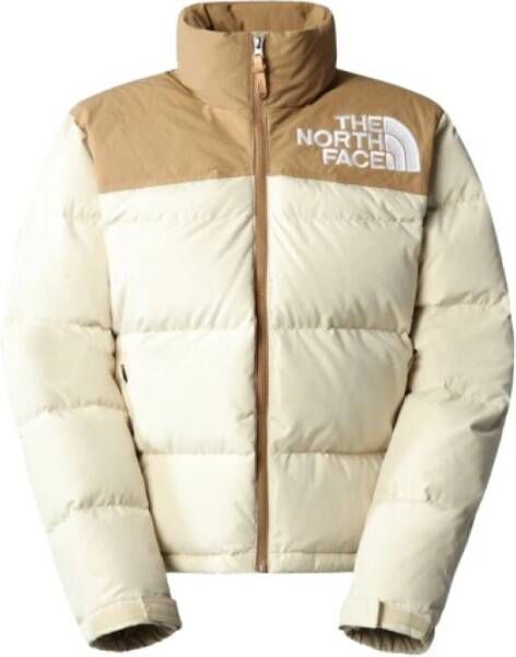 The North Face Nuptse 92 Low Jacket Beige Dames