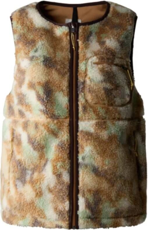 The North Face Outdoor Vest Nf0A8326Olv Beige Dames