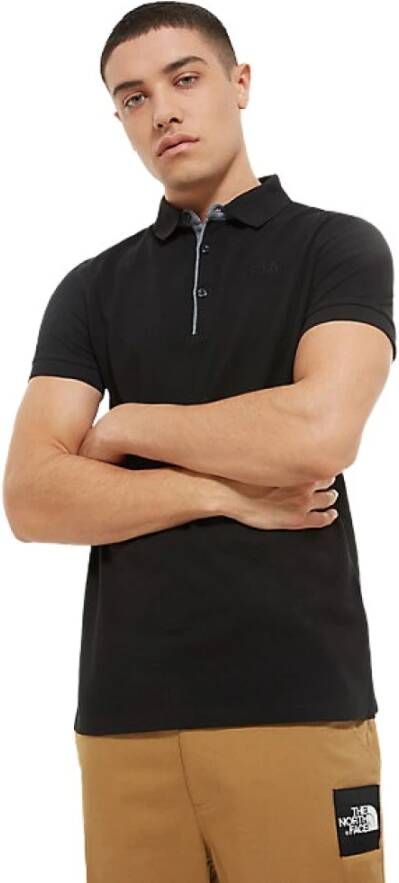 The North Face Poloshirt Zwart Heren