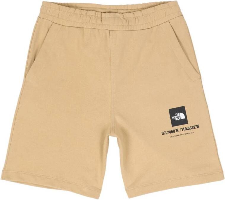 The North Face Shorts Beige Heren