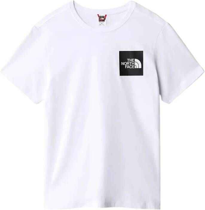 The North Face T-shirt met labelprint model 'FINE'
