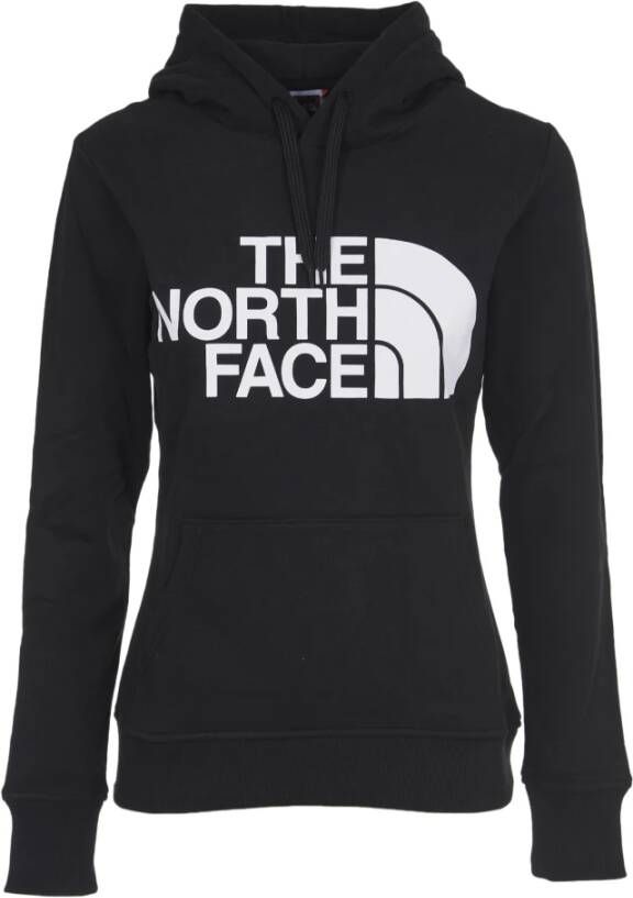 The North Face Zwarte Standard Hoodie Comfort en Stijl Zwart Dames