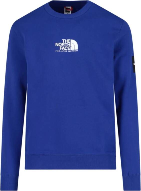 The North Face Sweatshirt Blauw Heren