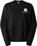 The North Face Sweatshirt met labelprint model 'COORDINATES' - Thumbnail 2