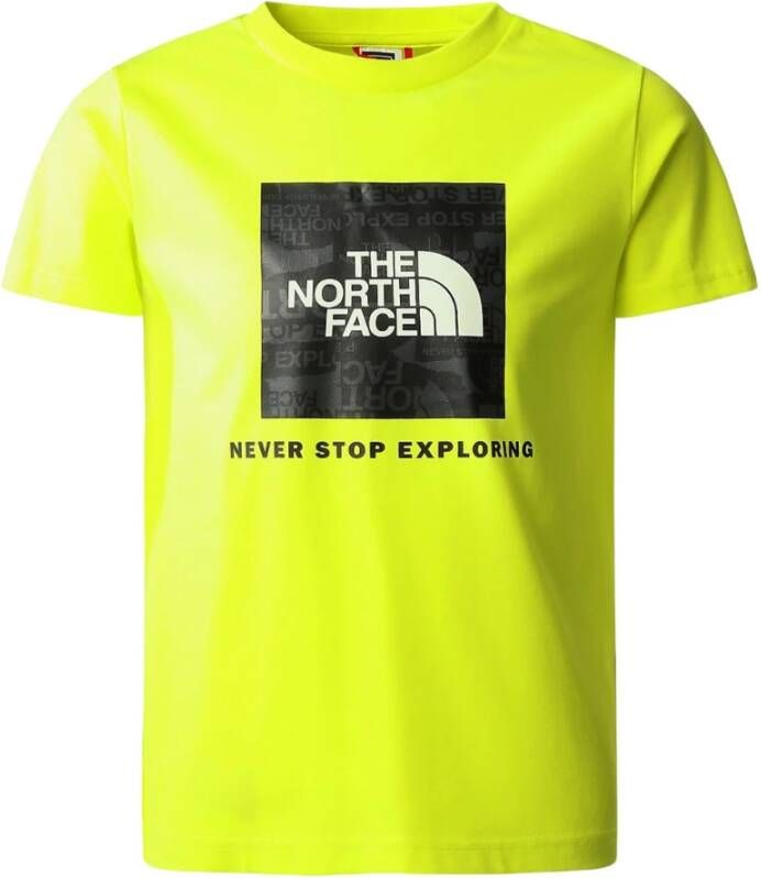 The North Face T-shirt Geel Heren