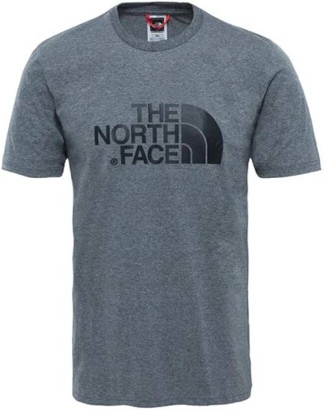 North Face Grijze The T-shirt Grijs T-shirt Heren