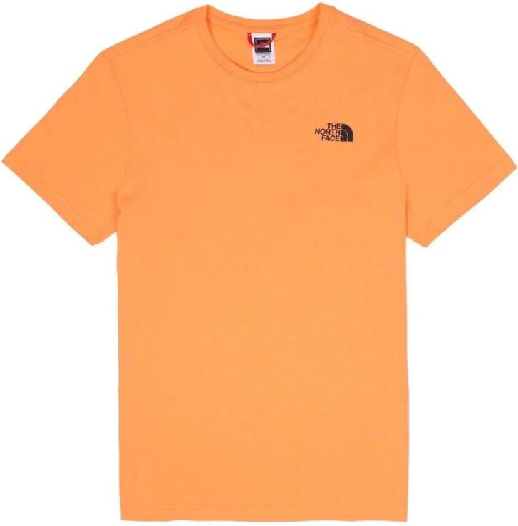The North Face T-shirt Oranje Heren