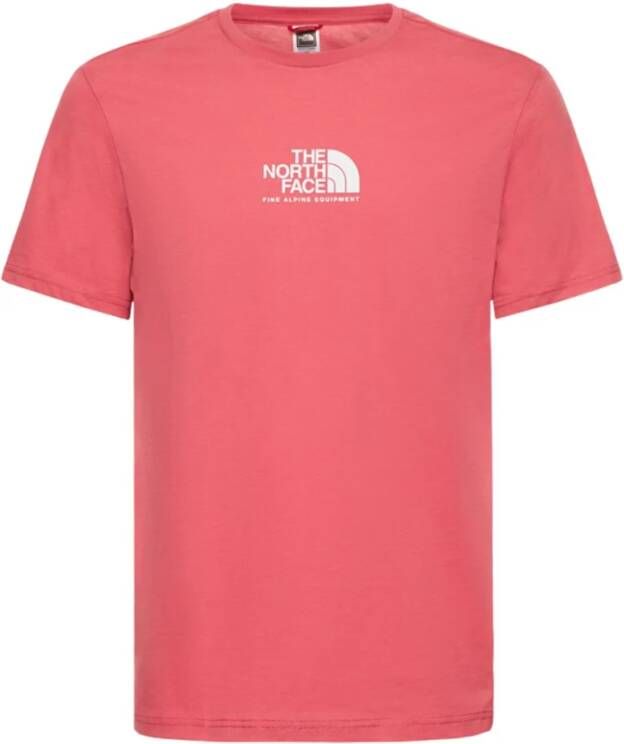 The North Face T-shirt Roze Heren