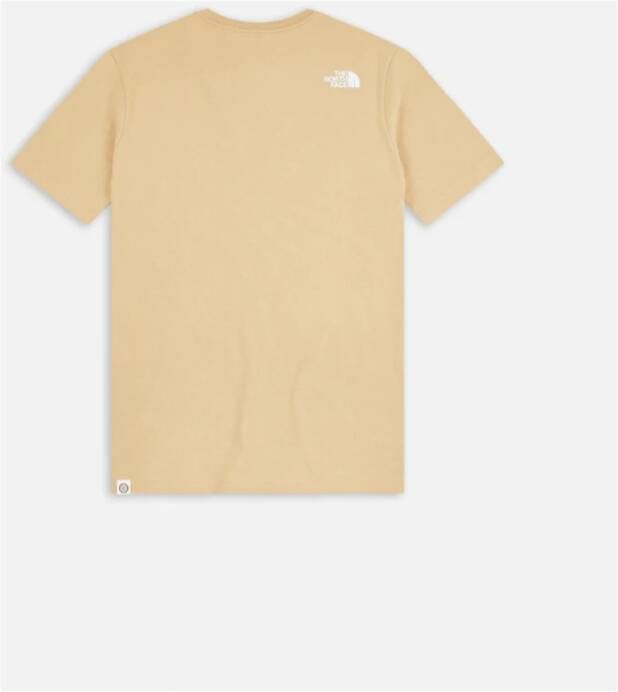 The North Face Stijlvolle T-Shirt en Polo Beige Heren