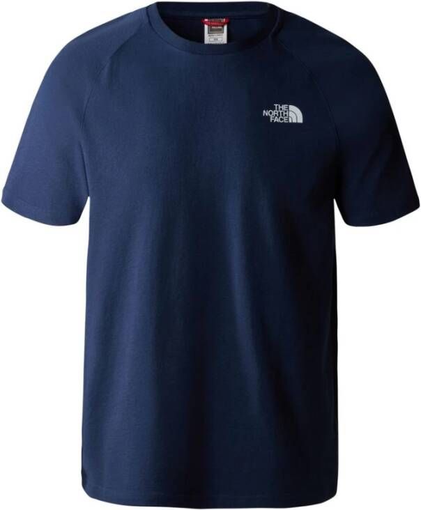 The North Face T-Shirt Tee Taglie abbigliamento: M Blauw Heren