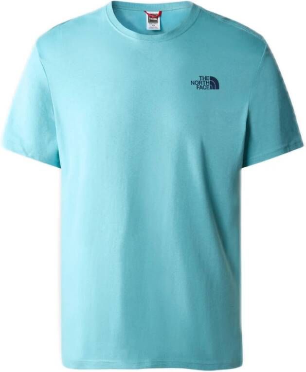 The North Face T-Shirts Blauw Heren