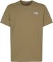 The North Face T-Shirts Beige Heren - Thumbnail 2