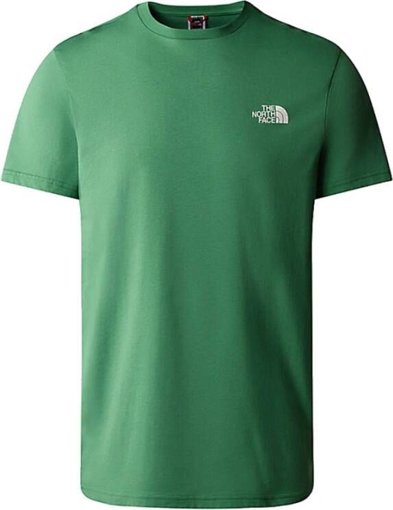 The North Face T-Shirts Groen Heren