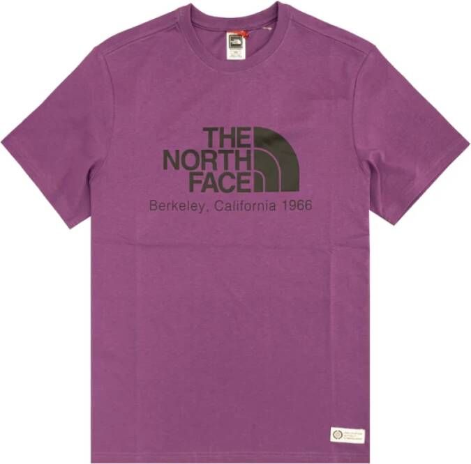 The North Face T-Shirts Paars Heren
