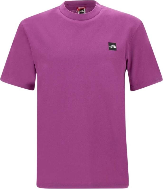 The North Face T-Shirts Roze Heren