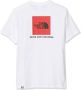 The North Face White Men T -Shirt Network Box Tee Wit Heren - Thumbnail 2