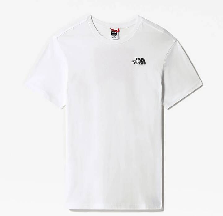 The North Face T-Shirts White Heren - Foto 1
