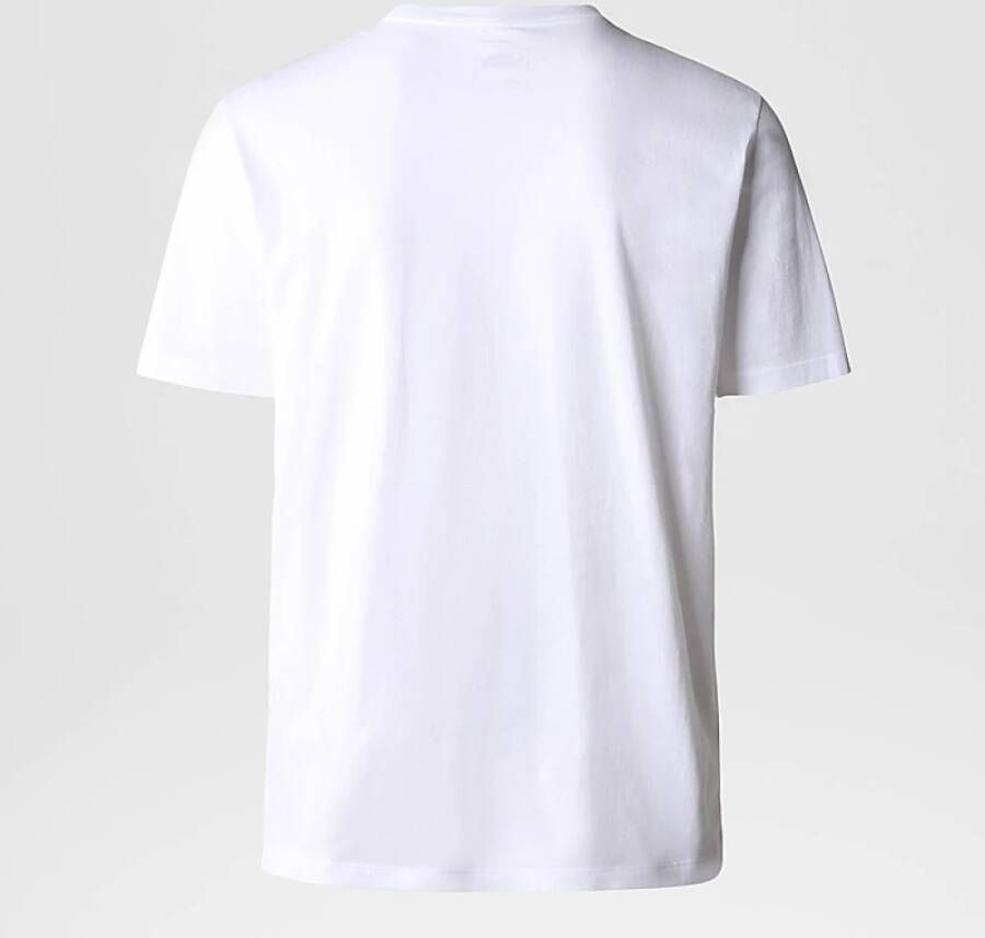 The North Face Stijlvolle T-Shirt en Polo White Heren