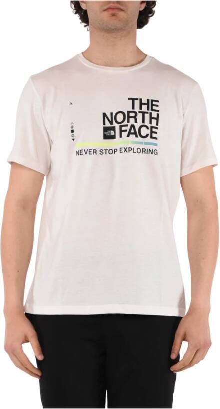 The North Face T-Shirts Wit Heren