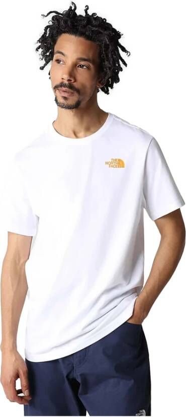 The North Face T-shirts White Heren