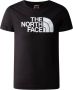 The North Face T-shirt met logo zwart wit Katoen Ronde hals Logo 146 152 - Thumbnail 1
