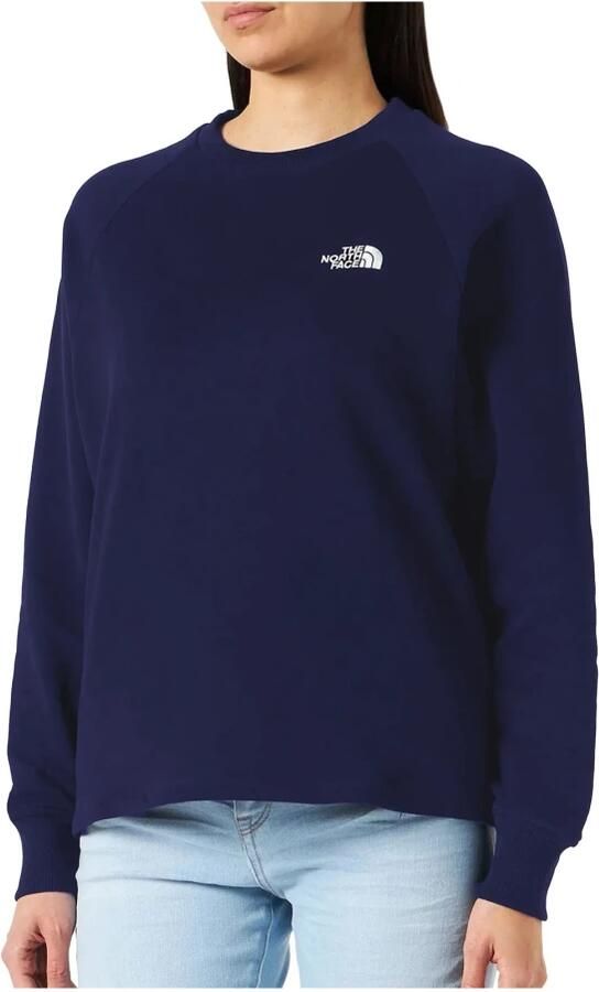 The North Face Basic Logo Sweatshirt Blue Dames