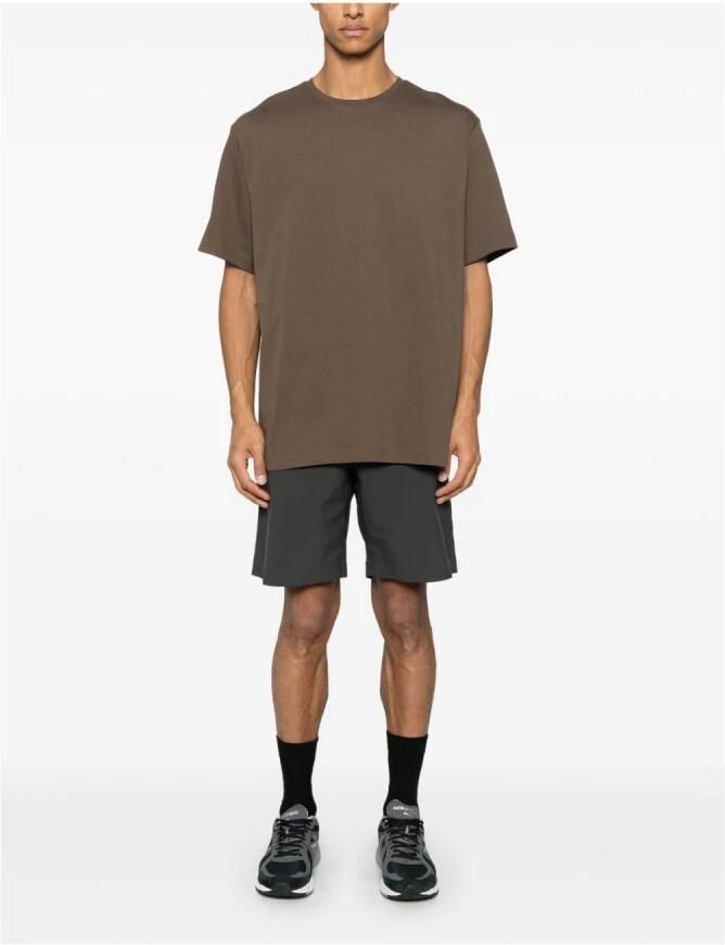 The North Face Bruine Crew Neck Korte Mouwen Shirt Brown Heren - Foto 3