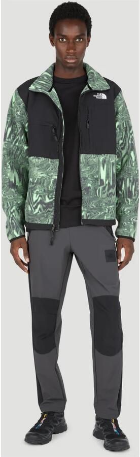 The North Face Denali Jack met Grafische Print Groen Heren - Foto 4