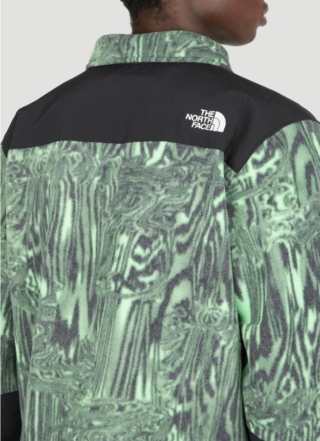 The North Face Denali Jack met Grafische Print Groen Heren