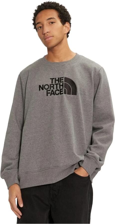The North Face Drew Peak Sweatshirt Gray Heren - Foto 3