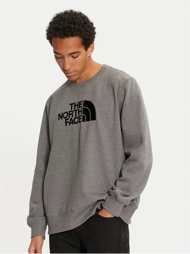 The North Face Drew Peak Sweatshirt Gray Heren