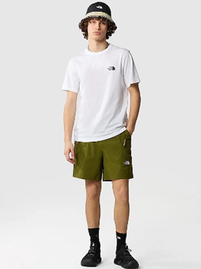 The North Face T-shirt NF0A87NG M SS SIMPLE DOME-FN41 TNF WHITE